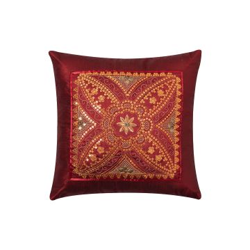 Μαξιλαροθήκη (40cm x 40cm) 703 ΧΝ-30 Μπορντώ
