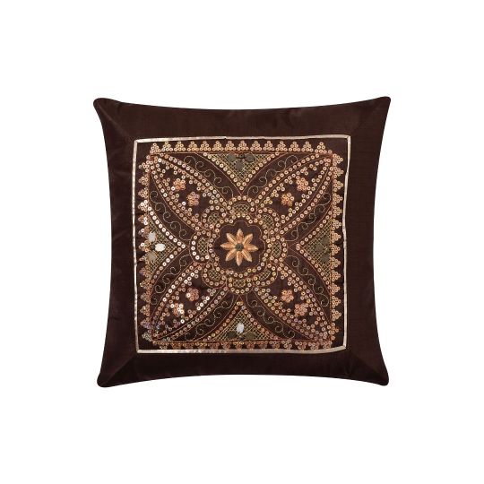 Μαξιλαροθήκη (40cm x 40cm) 703 ΧΝ-30 Καφέ