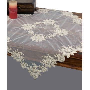 Silk Fashion καρέ (85cm X 85cm) YL2016 χρυσό