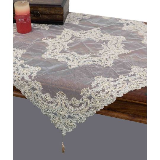 Silk Fashion Διακοσμητικά πετσετάκια (1 τεμάχιο) (50cm X 50cm) YL135-128A χρυσό