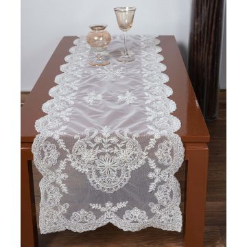 τραβέρσα (45cm X 170cm) YL12A-176 ivory