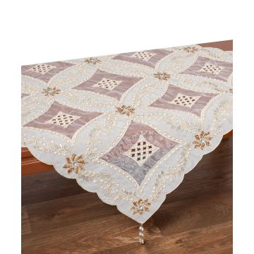 Τραπεζοκαρέ (130cm x 130cm) 090 Χρυσό