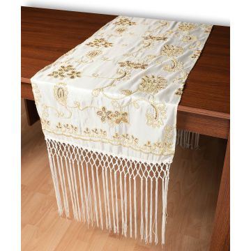 Σατέν τραβέρσα 7710 (50cm x 210cm) ivory