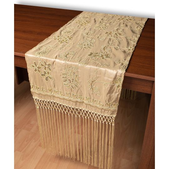 Σατέν τραβέρσα 7710 (50cm x 210cm) χρυσό