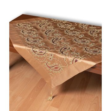 Σατέν καρέ 1028 (85cm x 85cm) δίχρωμο