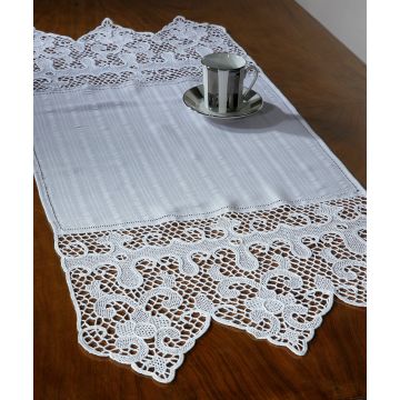 Τραβέρσα βενίς (50cm x 110cm) λευκή