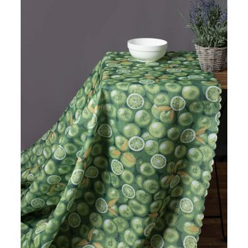 Αλέκιαστο τραπεζομάντηλο 418 (170cm x 220cm) πράσινο Αλέκιαστο τραπεζομάντηλο 418 (170cm x 220cm) πράσινο
