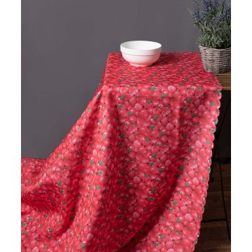 Αλέκιαστο τραπεζομάντηλο 419 (170cm x 220cm) κόκκινο Αλέκιαστο τραπεζομάντηλο 419 (170cm x 220cm) κόκκινο