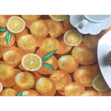 Αλέκιαστο τραπεζομάντηλο F9 (140cm x 180cm) πορτοκαλί Αλέκιαστο τραπεζομάντηλο F9 (140cm x 180cm) πορτοκαλί