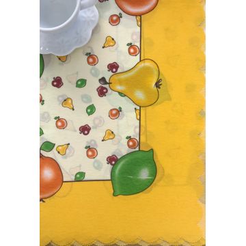 τραπεζομάντηλα 220 ( 90cm x 90cm) κίτρινο τραπεζομάντηλα 220 ( 90cm x 90cm) κίτρινο