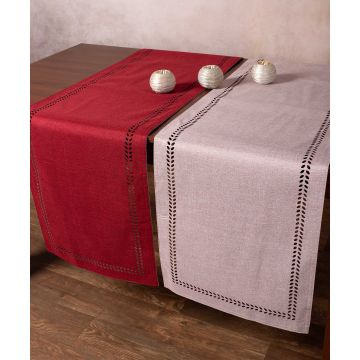 τραβέρσα (40cm x 120cm) bg18 αμέθυστος/κόκκινο