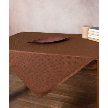 Καρέ NELLY (85cm x 85cm) καφέ