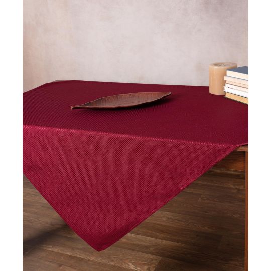 Καρέ NELLY (85cm x 85cm) μπορντώ