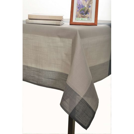 τραπεζομάντηλα nx031 (160cm x 250cm) σκούρο γκρί