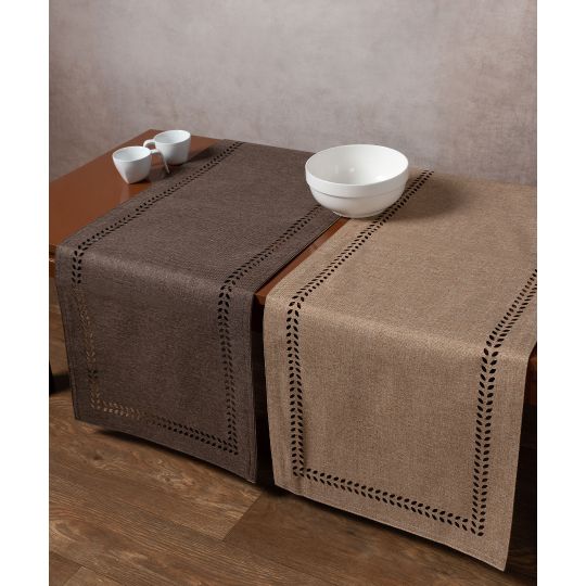 τραβέρσα (40cm x 120cm) bg18 καφέ/άμμου