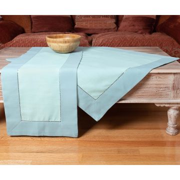 τραπεζομάντηλα (140cm x 180cm) bg17 σιέλ/τυρκουάζ