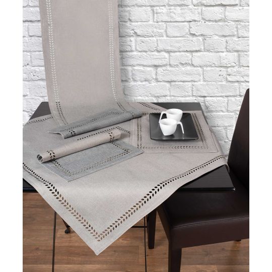 Silk Fashion καρέ (90cm x 90cm) bg18 γκρι