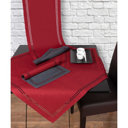 Silk Fashion Σουπλά bg18 κόκκινο/ανθρακί