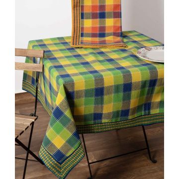 τραπεζομάντηλα (140cm x 240cm)  moda καρό κόκκινο