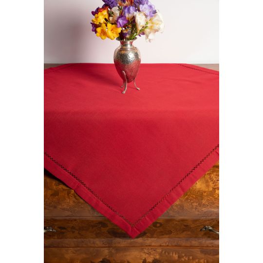 Silk Fashion Καρέ (90cm x 90cm) 3096 κόκκινο