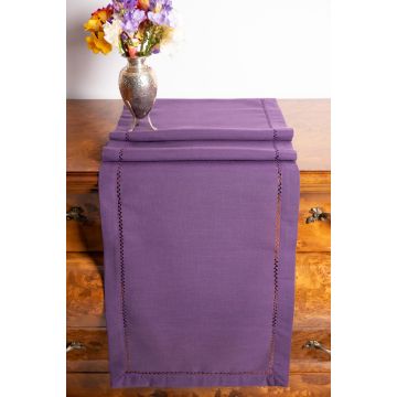 Silk Fashion Καρέ (90cm x 90cm) 3096 μωβ