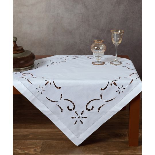 Silk Fashion Βαμβακερό κοφτό καρέ 9415 (75cm x 75cm)