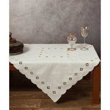 Χειροποίητο καρέ 882 (90cm x 90cm) μπέζ