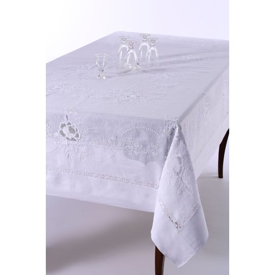 Χειροποίητο σετ 974 (7 τεμαχίων) λευκό