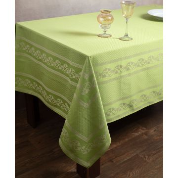 Ζακάρ τραπεζομάντηλο 1385 (154cm x 213cm) πράσινο