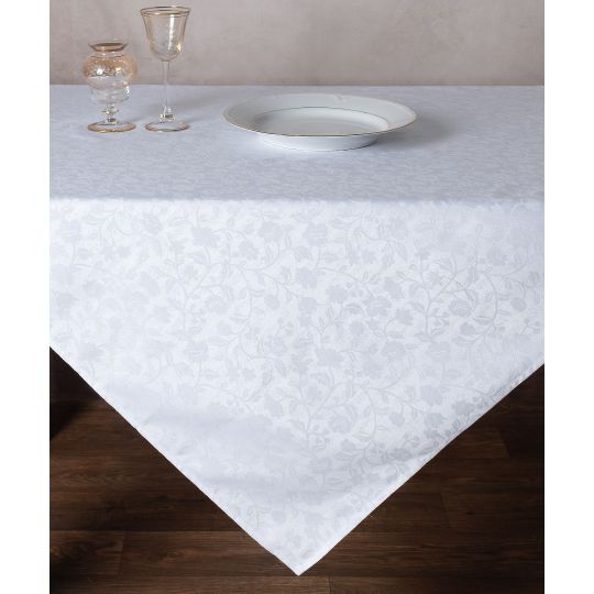 Ζακάρ καρέ 1010 (85cm x 85cm) λευκό