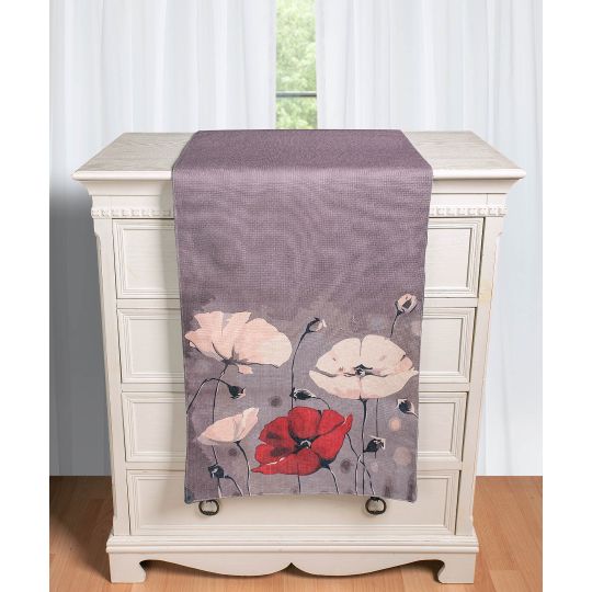 Τραβέρσα με στάμπα (45cm x 170cm) ks181