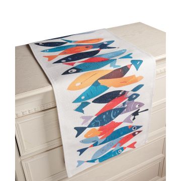 Τραβέρσα με στάμπα (40cm x 135cm) ks8