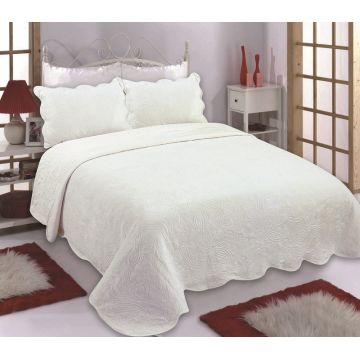 Silk Fashion Κουβέρτα βελούδο με sherpa NX2211 (220cm x 240cm + 2x50cm x 70cm) ivory Silk Fashion Κουβέρτα βελούδο με sherpa NX2211 (220cm x 240cm + 2x50cm x 70cm) ivory