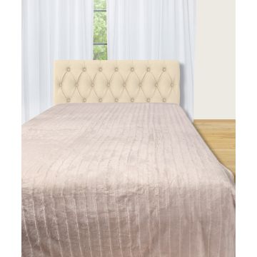 Fleece (220cm x 240cm) χωρίς sherpa ivory της Silk Fashion