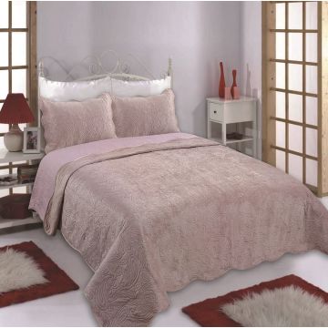 ΚΟΥΒΕΡΛΙ SUPERSOFT NX2212 (220cm x 240cm + 2 x 50cm x 70cm ) SYKLAMEN της Silk Fashion