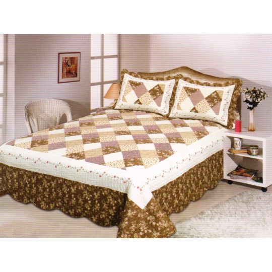 ΚΟΥΒΕΡΛΙ σετ (160cm x 220cm + 1 x 50cm x 70 cm) 13-052 της Silk Fashion