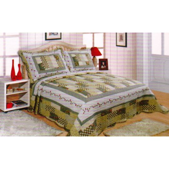 ΚΟΥΒΕΡΛΙ  σετ (160cm x 220cm + 1 x 50cm x 70cm) 36-11 της Silk Fashion 