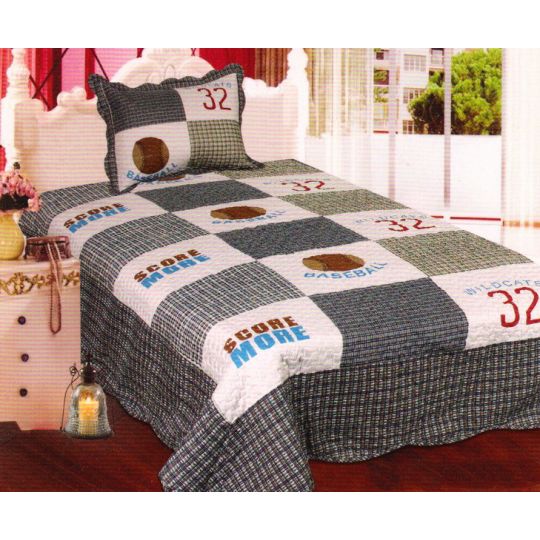 ΚΟΥΒΕΡΛΙ σετ (160cm x 220cm + 1 x 50cm x 70cm) AG0338JK της Silk Fashion