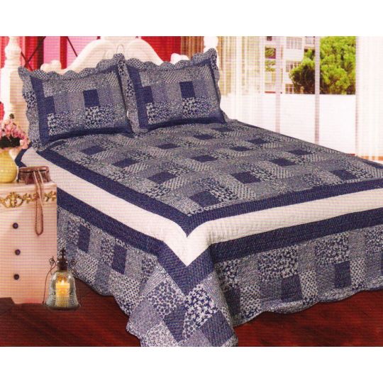 ΚΟΥΒΕΡΛΙ σετ (220cm x 240cm + 2 x 50cm x 70cm)  AG1134JK της Silk Fashion