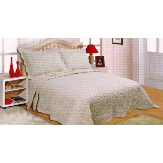 ΚΟΥΒΕΡΛΙ σετ (220cm x 240cm + 2 x 50cm x 70cm)  Εμπριμέ της Silk Fashion