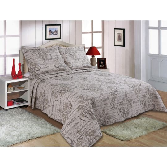 ΚΟΥΒΕΡΛΙ  σετ (160cm x 220cm + 1 x 50cm x 70cm) 1511-40 της Silk Fashion 