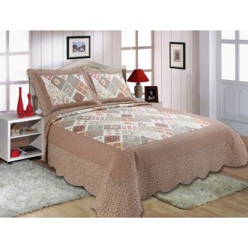 ΚΟΥΒΕΡΛΙ  σετ (160cm x 220cm + 1 x 50cm x 70cm) LT1486 της Silk Fashion 