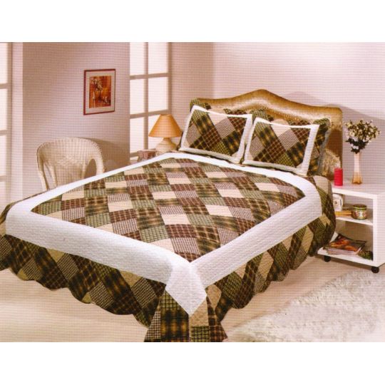 ΚΟΥΒΕΡΛΙ σετ ( 220cm x 240cm + 2 x 50cm x 70cm) 13-86 της Silk Fashion