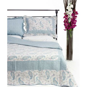 ΚΟΥΒΕΡΛΙ σετ (160cm x 220cm + 1 x 50cm x 70cm)  515 της Silk Fashion