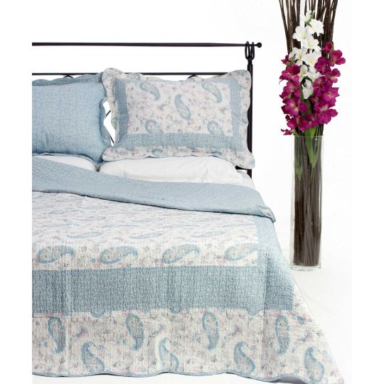 ΚΟΥΒΕΡΛΙ σετ (160cm x 220cm + 1 x 50cm x 70cm)  515 της Silk Fashion