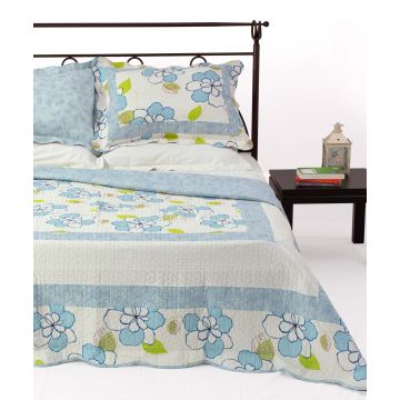 ΚΟΥΒΕΡΛΙ σετ (160cm x 220cm + 1 x 50cm x 70cm) 2010-8 της Silk Fashion