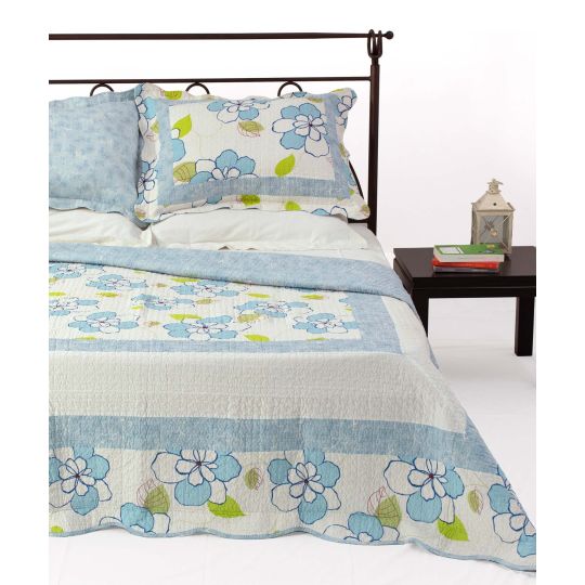 ΚΟΥΒΕΡΛΙ σετ (220cm x 240cm + 2 x 50cm x 70cm) 2010-8 της Silk Fashion