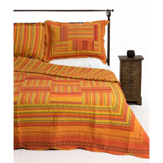 ΚΟΥΒΕΡΛΙ  σετ (220cm x 240cm + 2 x 50cm x 70cm) 8014 της Silk Fashion 