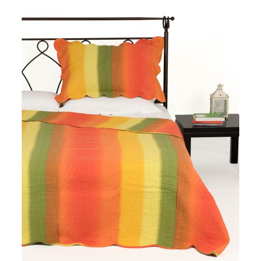 ΚΟΥΒΕΡΛΙ σετ (170cm x 220cm + 1 x 50cm x 70cm) 9213 της Silk Fashion