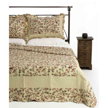 ΚΟΥΒΕΡΛΙ σετ (160cm x 220cm + 1 x 50cm x 70cm)  B03 της Silk Fashion